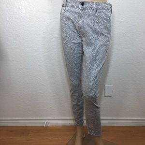 Ann Taylor Loft Gray Modern Skinny Ankle Jeans